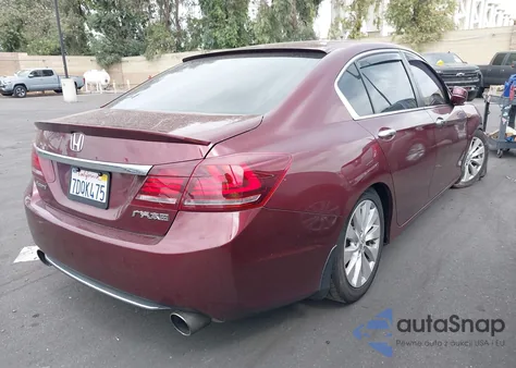 2014 Honda Accord Ex z USA, uszkodzony, nr VIN 1HGCR2F77EA054305